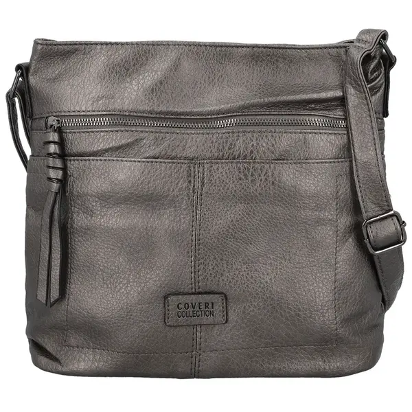 Dámská crossbody kabelka stříbrná - Coveri Chantalls new