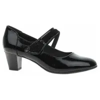 Dámské lodičky Jana 8-24465-43 black patent 37