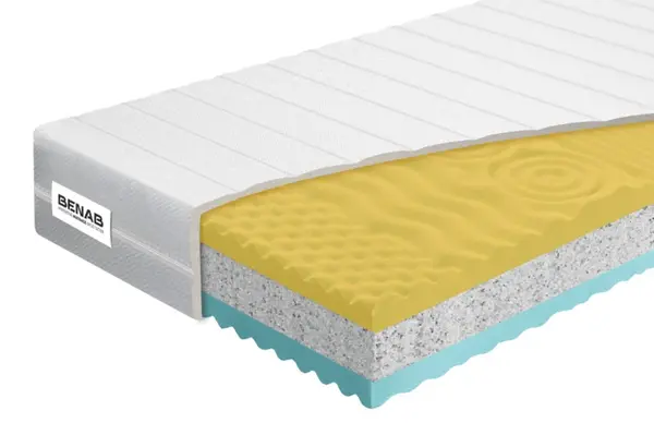 Matrac Benab SomnusMax 18 H4 / H5 70 x 200 cm Penový matrac 18 cm sendvičový zónová ortopedické