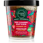 Organic Shop Body Desserts Strawberry Jam hĺbkovo čistiaci peeling na telo 450 ml
