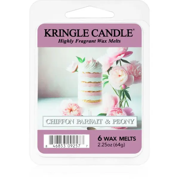 Kringle Candle Chiffon Parfait & Peony vosk do aromalampy 64 g