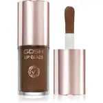 GOSH COPENHAGEN Lip Glaze lesk na pery odtieň 003 Dark Chocolate 5.5 ml