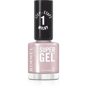 Rimmel Super Gel gélový lak na nechty bez použitia UV/LED lampy odtieň 110 Cream & Blend 12 ml