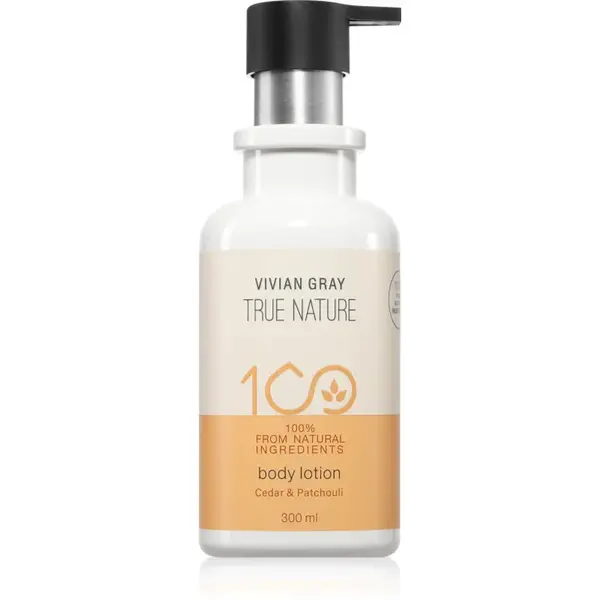 Vivian Gray True Nature Cedar & Patchouli výživné telové mlieko 300 ml