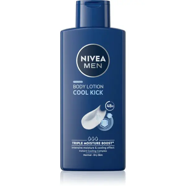NIVEA MEN Cool Kick hydratačné telové mlieko 400 ml