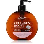 Farmona Jantar Collagen Boost regeneračný sprchový gél na ruky a telo 400 ml