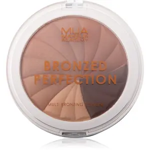 MUA Makeup Academy Bronzed Perfection kompaktný bronzujúci púder Golden Dunes 15 g