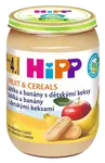 HIPP BIO Jablká a banány s detskými keksami 190 g