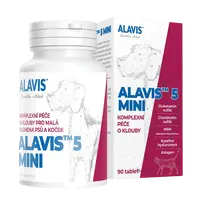 ALAVIS 5 MINI pre psy a mačky 90 tabliet
