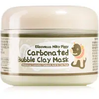 Elizavecca Milky Piggy Carbonated Bubble Clay Mask hĺbkovo čistiaca pleťová maska pre problematickú pleť, akné 100 g