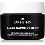 Origins Clear Improvement® Rich Purifying Charcoal Mask čistiaca maska s aktívnym uhlím 30 ml
