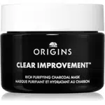 Origins Clear Improvement® Rich Purifying Charcoal Mask čistiaca maska s aktívnym uhlím 30 ml
