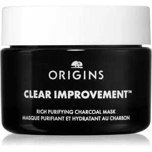 Origins Clear Improvement® Rich Purifying Charcoal Mask čistiaca maska s aktívnym uhlím 30 ml