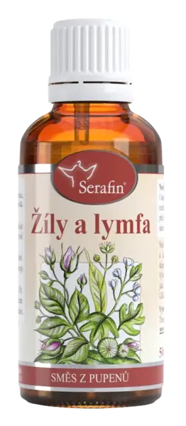 SERAFIN Žily a lymfa - tinktúra zo zmesi púčikov 50 ml
