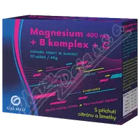 GALMED Magnesium 400 mg + B komplex + C 30 vrecúšok
