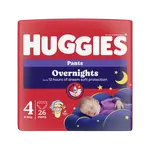 HUGGIES® Overnights Pants 4, 26 ks