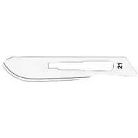 SURGEON Skalpelové čepielky č.21 sterilné 100 ks