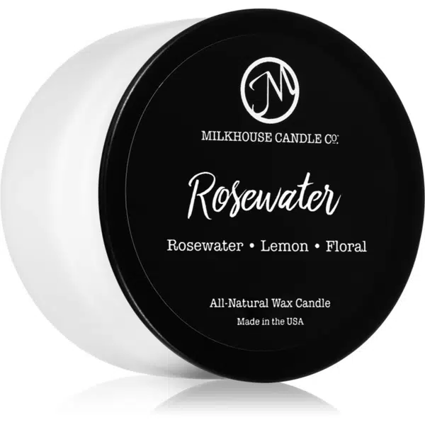 Milkhouse Candle Co. Creamery Rosewater vonná sviečka 106 g