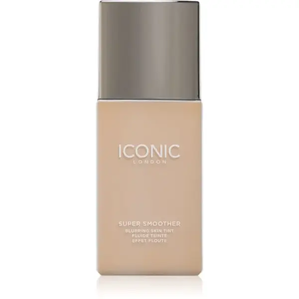 ICONIC London Super Smoother Blurring Skin Tint ľahký hydratačný make-up odtieň Warm Light 30 ml