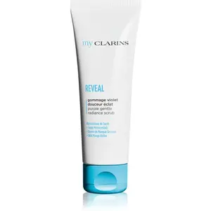 Clarins My Clarins Reveal Purple Gentle Radiance Scrub obnovujúci peeling 50 ml