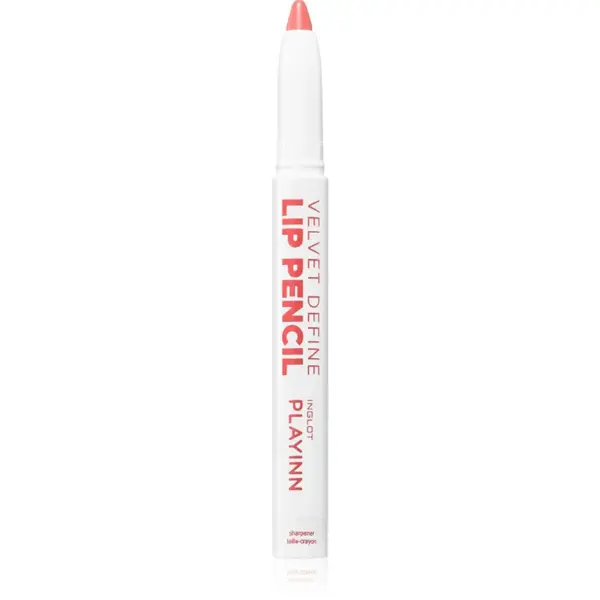 Inglot PlayInn Velvet Define Lip Pencil intenzívna ceruzka na pery odtieň BLUSHING CORAL 61 1,6 g