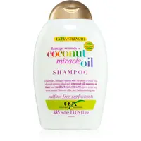 OGX Coconut Miracle Oil posilňujúci šampón pre poškodené vlasy s kokosovým olejom 385 ml