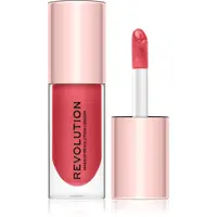Revolution Pout Bomb lesk na pery pre väčší objem s vysokým leskom odtieň Peachy 4.6 ml