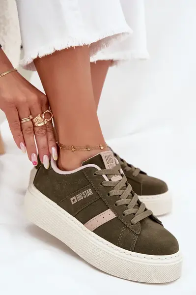 BIG STAR SHOES Dámske Tenisky Na Platforme Big Star