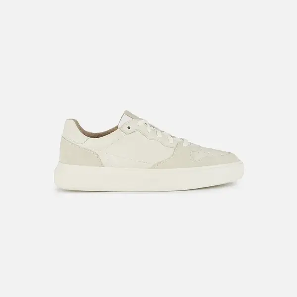 White men's sneakers Geox Deiven B - Men's