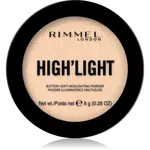 Rimmel High'light kompaktný púdrový rozjasňovač odtieň 001 Stardust 8 g