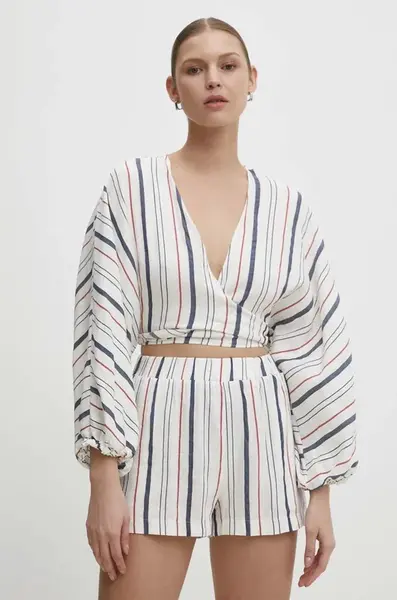 Lněná halenka Answear.LAB