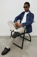 Bavlněné kalhoty Bruuns Bazaar Arc Raphael