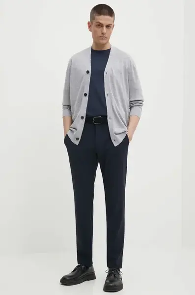 Lněný kardigan Theory