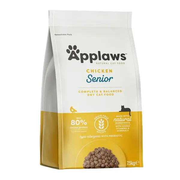Applaws Cat Senior Kuře granule 7,5 kg