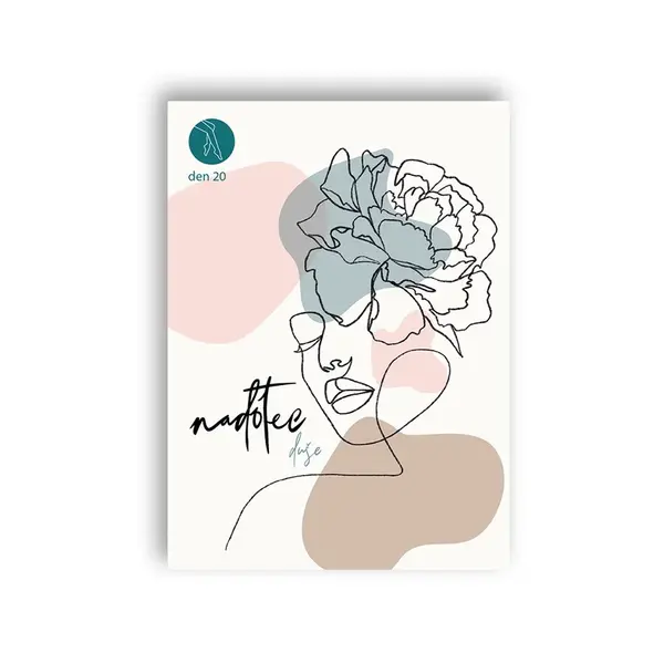 Nadotec Duše Punčochové kalhoty 20 DEN vel. 4L 1 ks černé