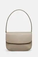 Kožená kabelka A.P.C. zelená barva