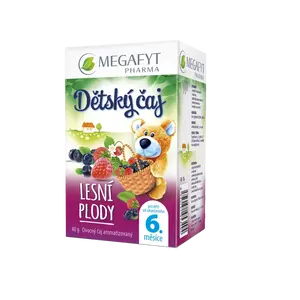 Megafyt Dětský čaj s příchutí lesní plody nálevové sáčky 20x2 g