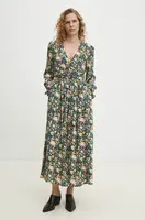 Šaty Answear.LAB černá barva, maxi