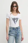 Tričko Guess bílá barva, W5RI00 J1314
