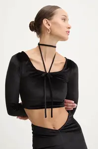 Velurové tričko s dlouhým rukávem Fiorucci