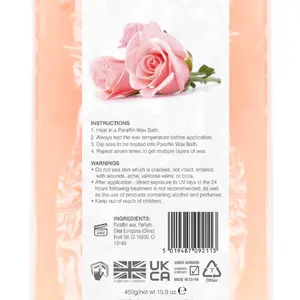 Rio PWAX Vosk pro parafínovou lázeň 450 g Rose