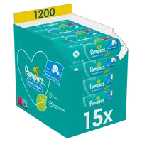 Pampers Fresh Clean vlhčené ubrousky 15x80 ks