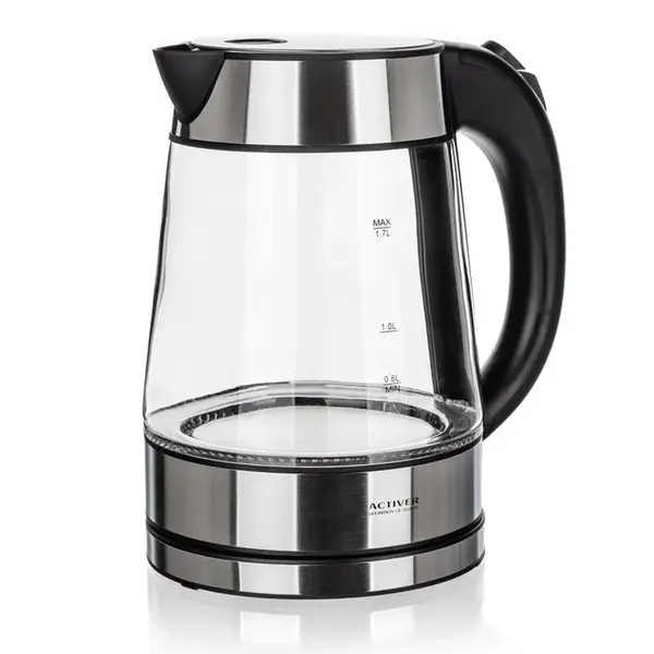 Activer Konvice skleněná otočná Brenna 1,7 l 2200 W