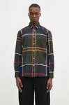 Bavlněná košile Barbour Renford OS Tartan Shirt