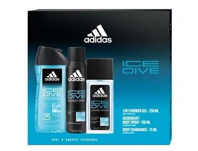 Adidas Ice Dive vánoční kazeta 3 ks