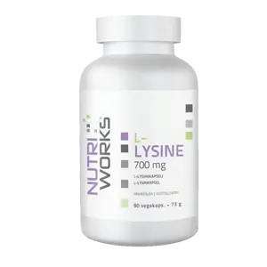 NutriWorks L-Lysine 700mg - 90 kapslí