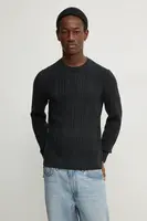 Svetr z vlněné směsi Abercrombie & Fitch pánský, KI120-4197