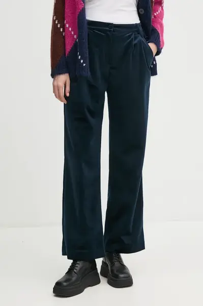 Velurové kalhoty La Petite Française