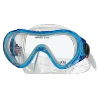 AQUOS BAMBOO JR Juniorská šnorchlovacia maska, modrá, veľkosť