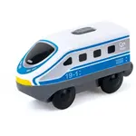 HAPE INTERCITY BATTERY LOCOMOTIVE Medzimestská lokomotíva napájaná batériou, biela, veľkosť